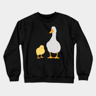 chick and duck Crewneck Sweatshirt